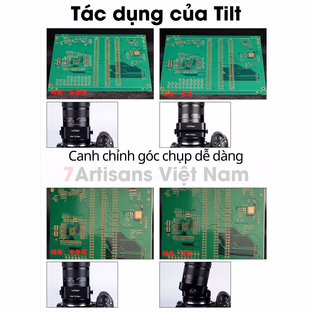 AstrHori 85mm F2.8 Macro 1:1 kèm Tilt dành cho Full-Frame