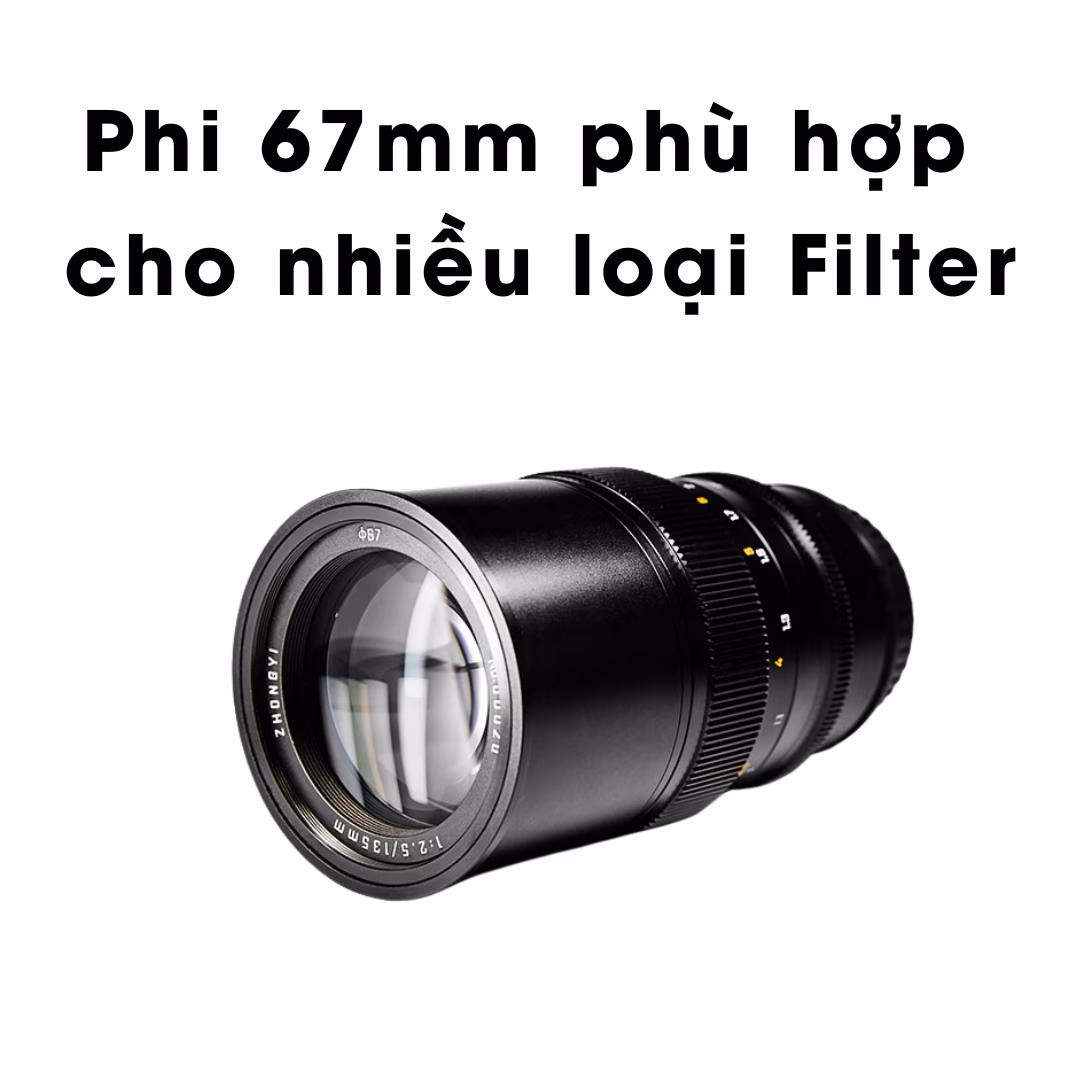 Zhong Yi Mitakon Creator 135mm F2.5 Full-Frame