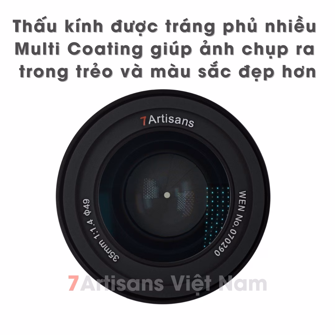 7Artisans 35mm F1.4 Mark II WEN Full-Frame dành cho ngàm Leica M