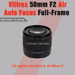 Viltrox AF 50mm F2 Air Auto Focus – Lấy nét tự động siêu nhanh dành cho Full-Frame