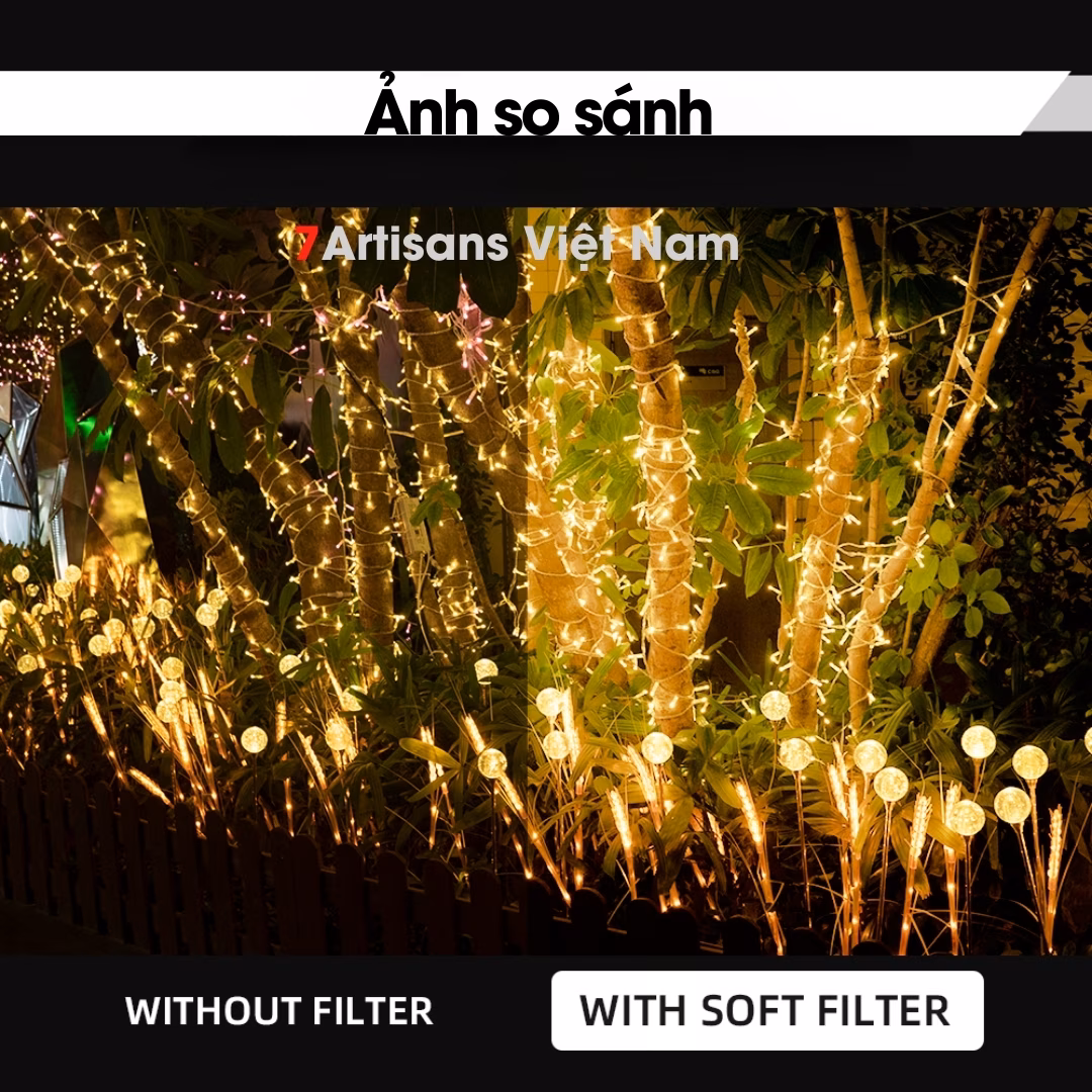 Filter White Mist Diffusion 1/4 – Kính lọc 7Artisans Soft Filter đầy đủ kích cỡ từ 46mm đến 82mm – Tạo hiệu ứng Dreamy