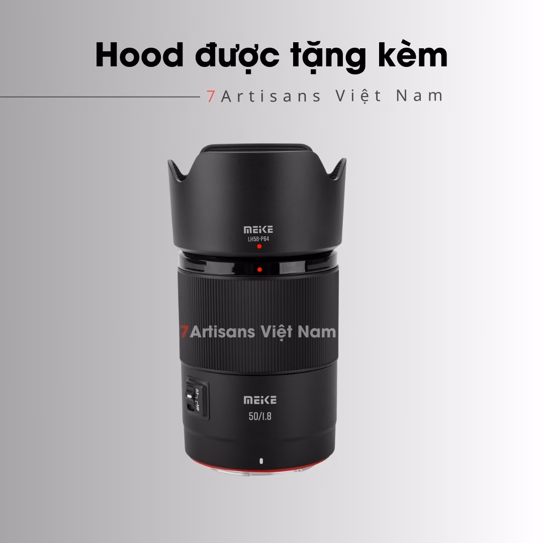 Meike AF 50mm F1.8 Auto Focus – Lấy nét tự động siêu nhanh dành cho Full-Frame