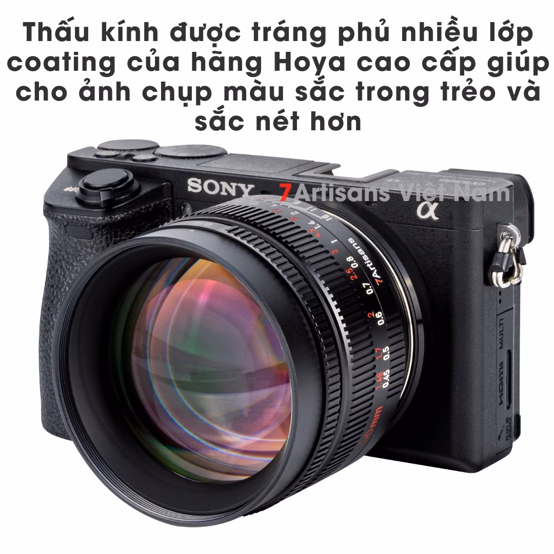 7Artisans 50mm F0.95 – Lens chân dung xoá phông mù mịt