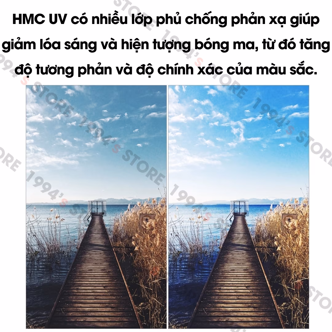Kính Lọc Filter UV Hoya HMC UV(C) Made in Japan – kích cỡ từ 37mm đến 82mm