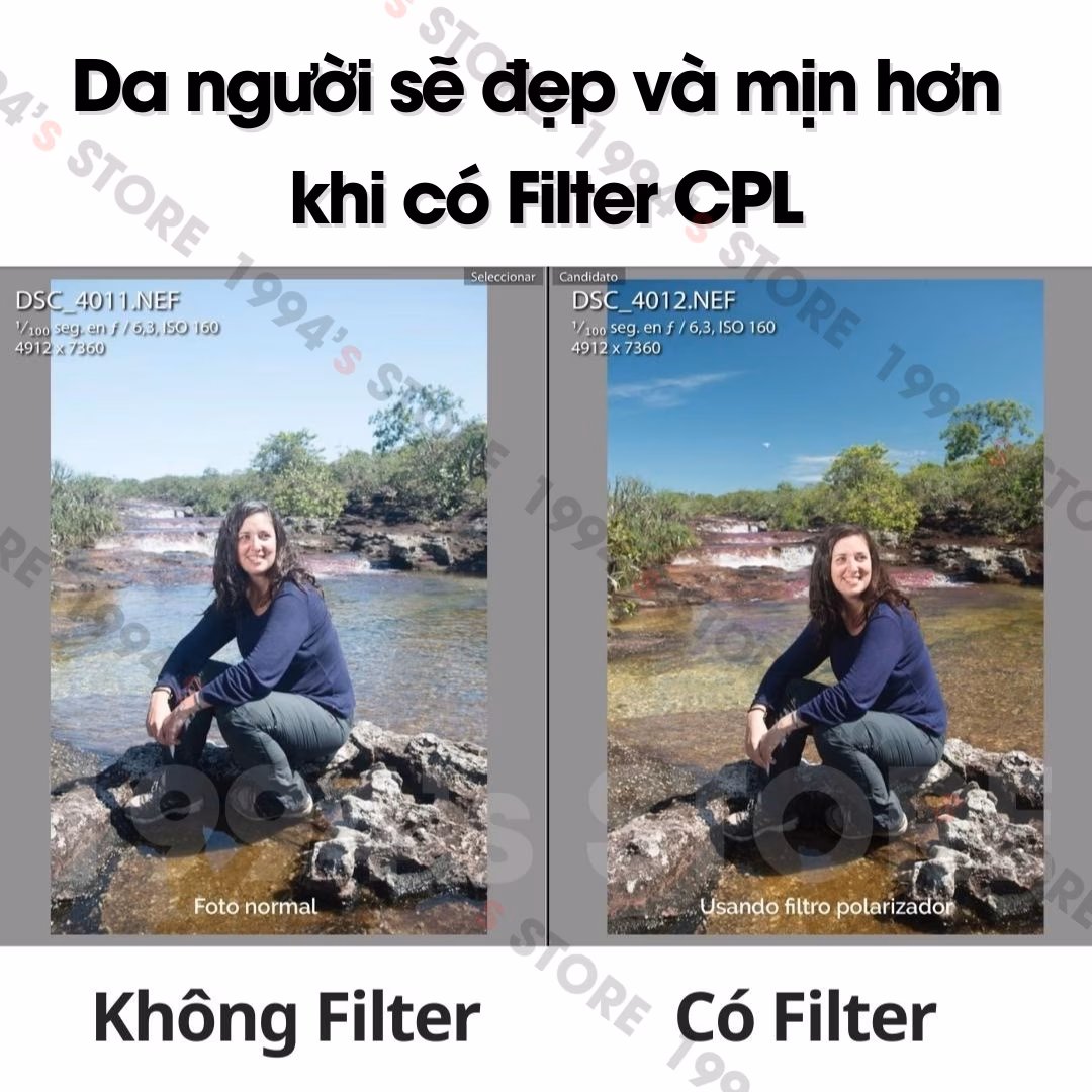 Kính lọc Hoya Pro1D CPL  Made in Japan – kích cỡ từ 37mm đến 82mm