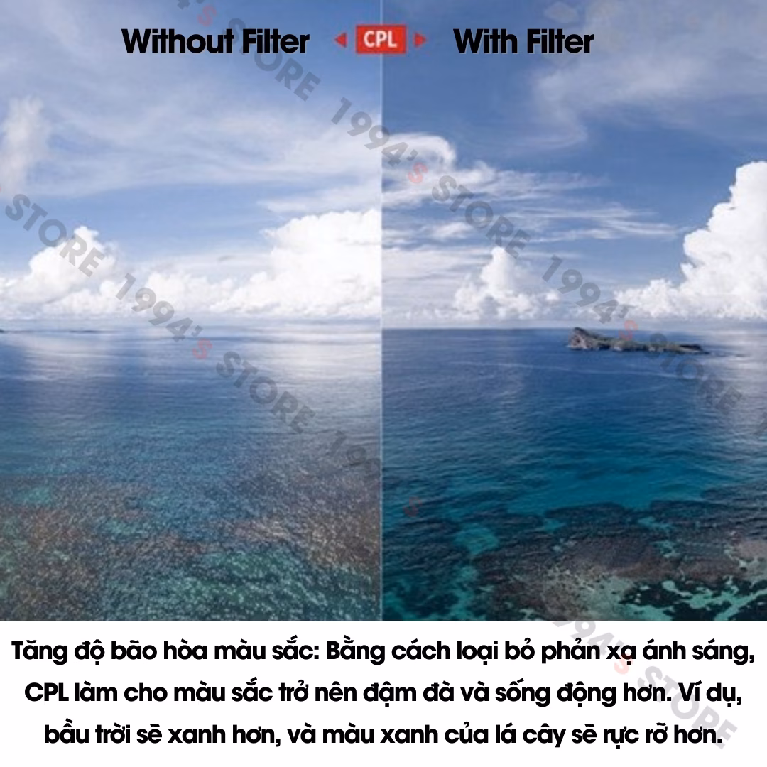 Kính lọc Hoya Pro1D CPL  Made in Japan – kích cỡ từ 37mm đến 82mm