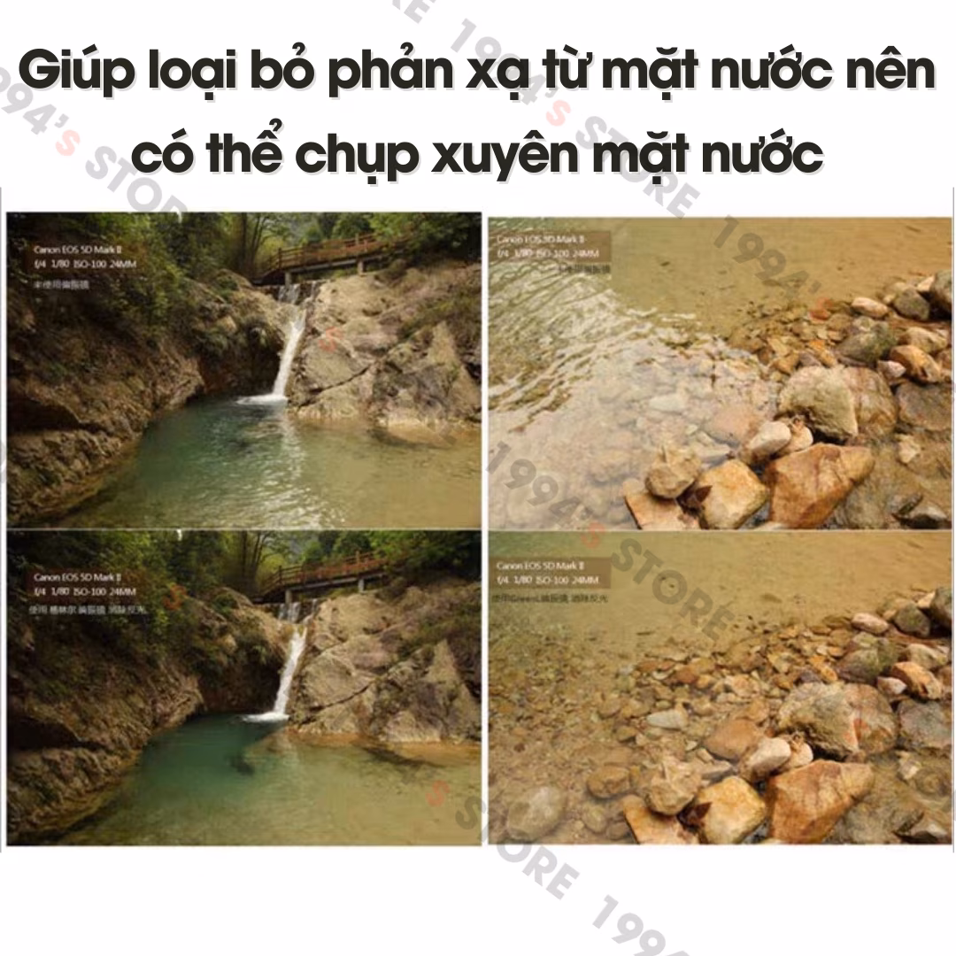 Kính lọc Hoya Pro1D CPL  Made in Japan – kích cỡ từ 37mm đến 82mm