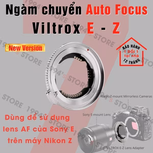 Ngàm chyển Viltrox E-Z Auto Focus Lens Sony gắn máy Nikon Z