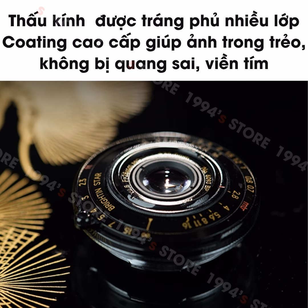 Brightin Star 28mm F2.8 Pancake for Leica M – Siêu mỏng