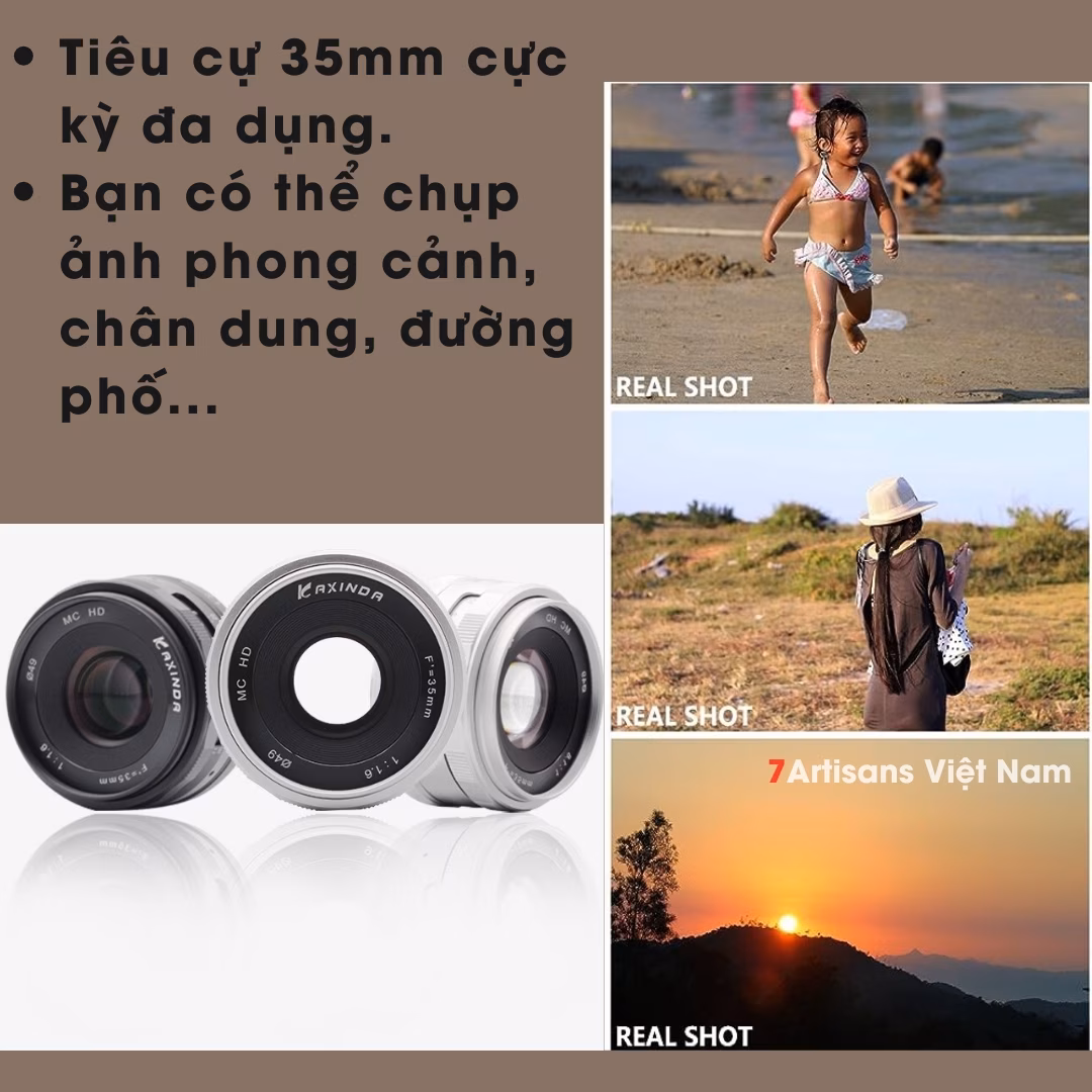 Kaxinda Meike 35mm F1.6 Mark II – Lens đa dụng