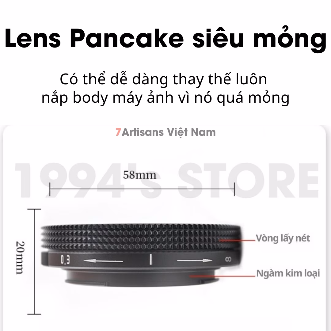 AstrHori/Rockstar 10mm F8 Mark II -Tặng kèm Filter UV