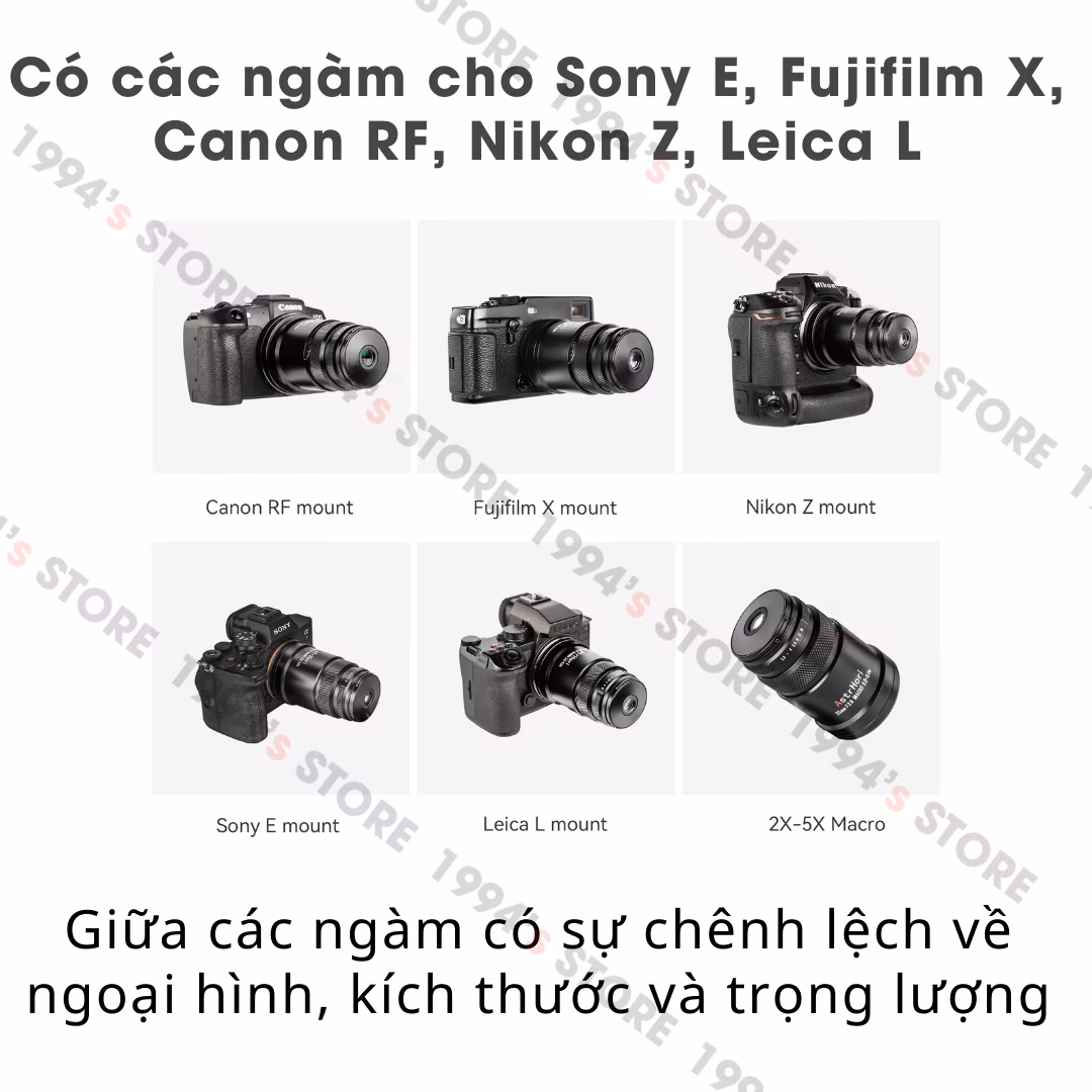 AstrHori 25mm F2.8 Ultra Macro 2X-5X dành cho Full-Frame