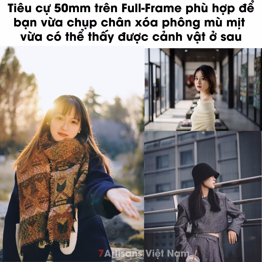 Vistilen AF 50mm F1.8 Auto Focus – Lấy nét tự động siêu nhanh