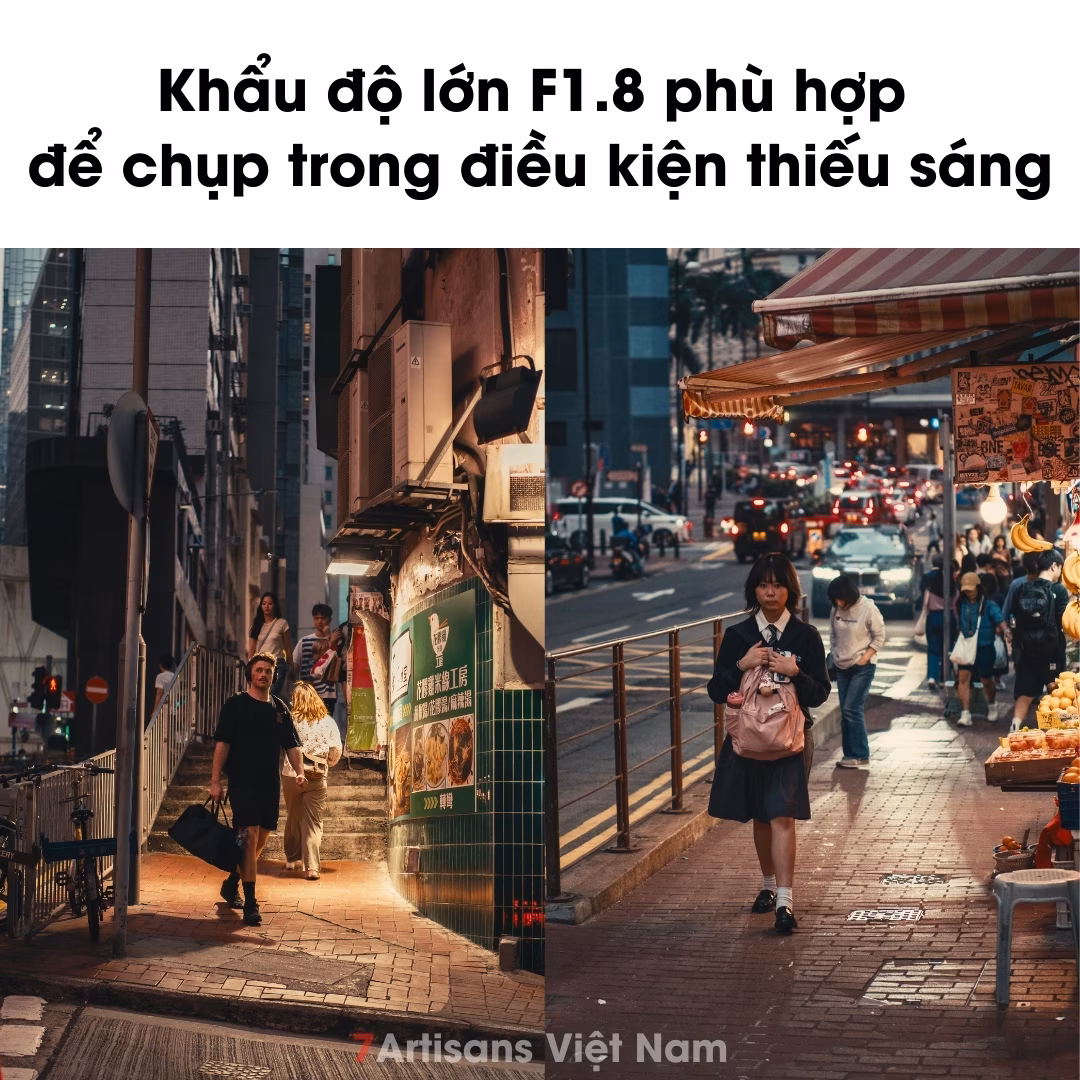 Vistilen AF 50mm F1.8 Auto Focus – Lấy nét tự động siêu nhanh