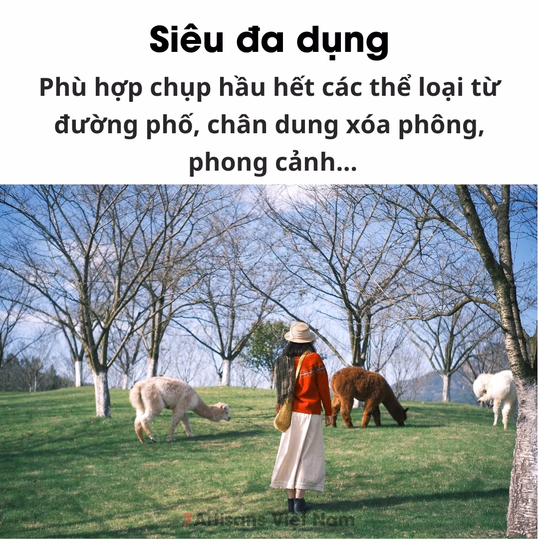 7Artisans 35mm F1.4 Auto Focus bản MỚI – Lens đa dụng khẩu lớn lấy nét tự động