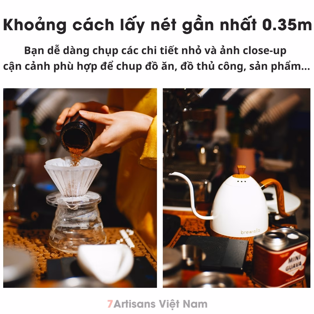 7Artisans 35mm F1.4 Auto Focus bản MỚI – Lens đa dụng khẩu lớn lấy nét tự động