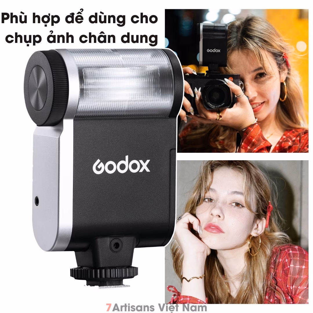 Đèn Flash Godox iA32 dùng cho mọi máy ảnh đa chế độ Auto và Manual