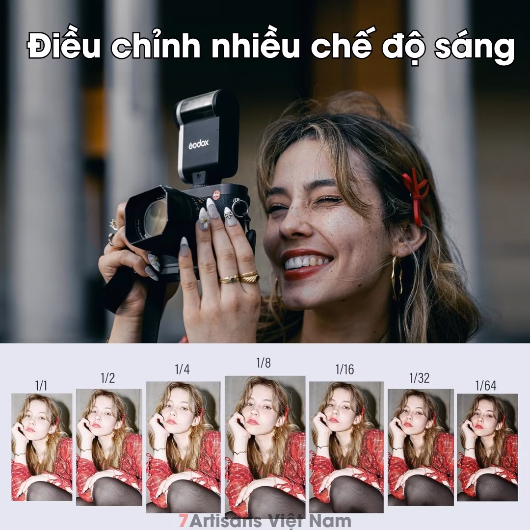 Đèn Flash Godox iA32 dùng cho mọi máy ảnh đa chế độ Auto và Manual