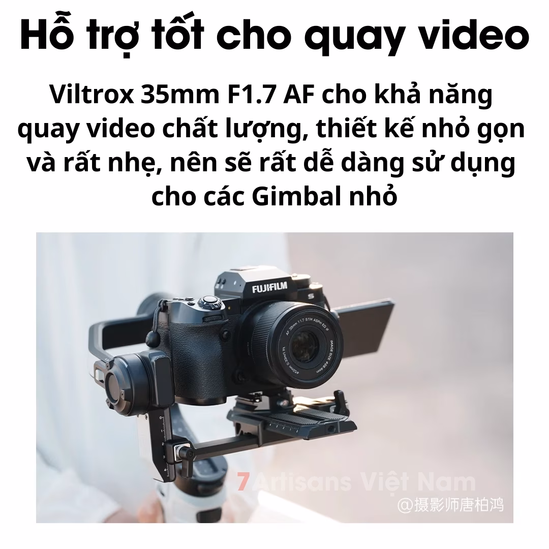 Viltrox 35mm F1.7 Air  Auto Focus – Lens đa dụng lấy nét tự động