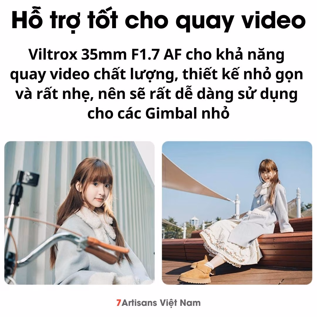 Viltrox 25mm F1.7 Air Auto Focus – Lens góc rộng đa dụng lấy nét tự động
