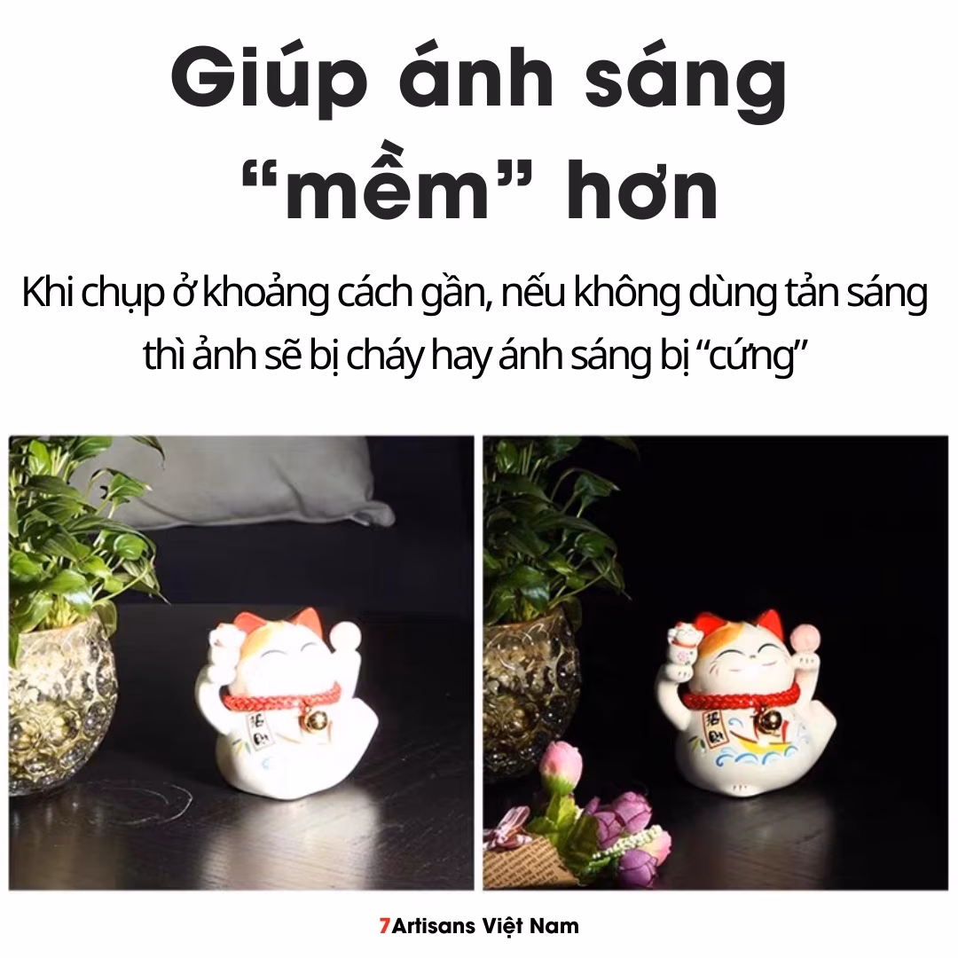 Bộ tản sáng 3 màu cho đèn Flash Godox iM30 – Phiên bản mới cao cấp không bị hở sáng