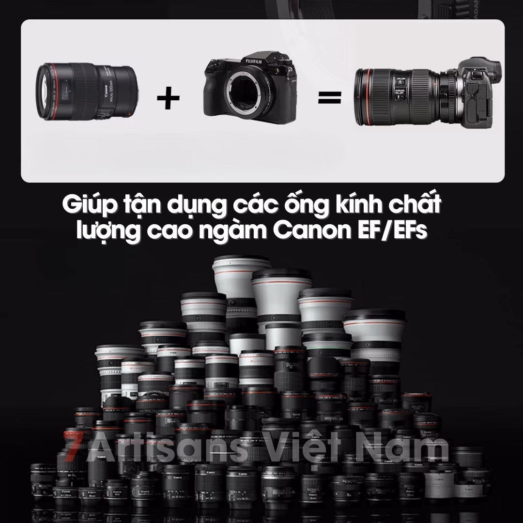 Ngàm chuyển AF Auto Focus Viltrox Snipiz EF-EOS R2 (EF-RF) cho ống kính Canon EF/EF-S dùng cho máy ảnh ngàm R/RF