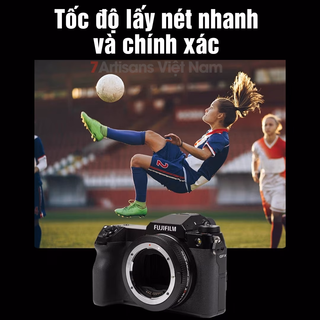 Ngàm chuyển Auto Focus Viltrox EF-GFX/GFX Pro cho Fujifilm GFX Medium Format