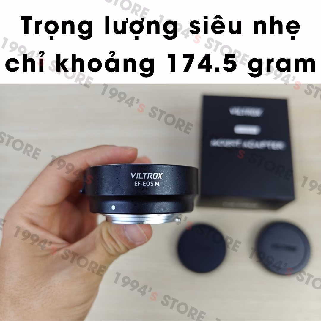 Ngàm chuyển AF Auto Focus Viltrox EF-EOS M Cho Canon EOS M