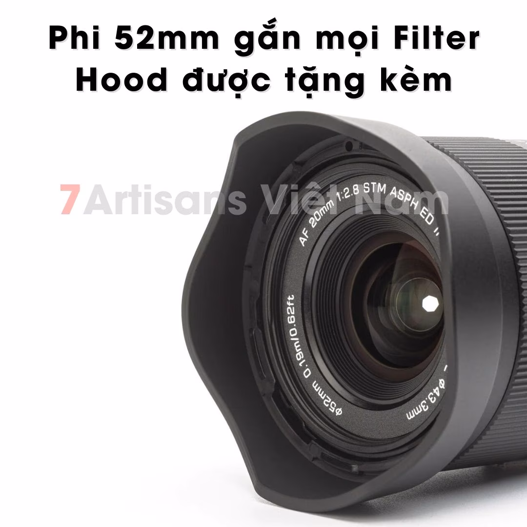 Viltrox 20mm F2.8 AF lấy nét tự động cho Full-Frame – Lens góc rộng