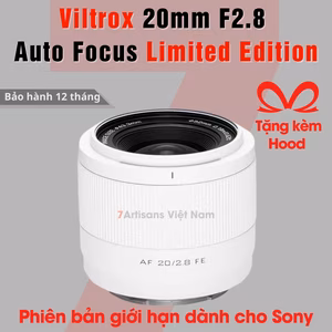 Viltrox 20mm F2.8 AF Limited Edition 100 chiếc trên toàn thế giới – Lens góc rộng