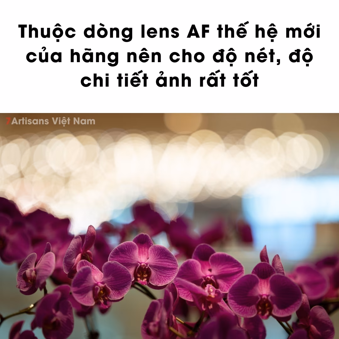 Meike 85mm F1.4 Auto Focus Full-Frame lấy nét tự động