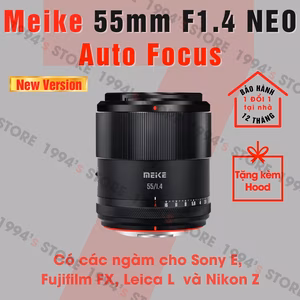 Meike 55mm F1.4 NEO có lấy nét tự động – Lens chân dung xóa phông