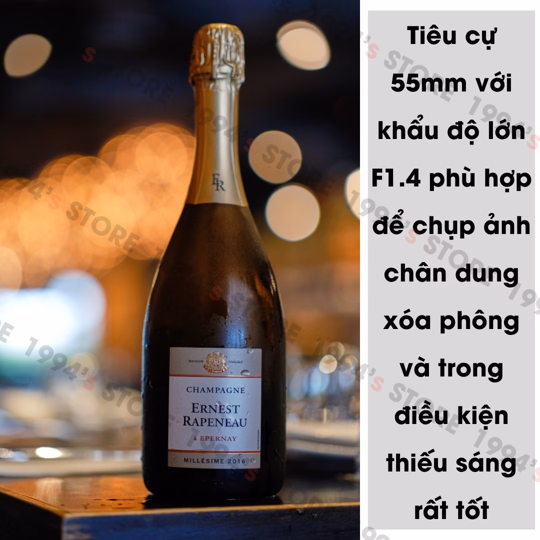 Meike 55mm F1.4 NEO có lấy nét tự động – Lens chân dung xóa phông