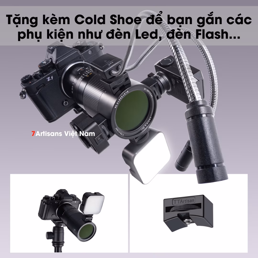 TTArtisan 100mm F2.8 Macro 2X cho Full-Frame