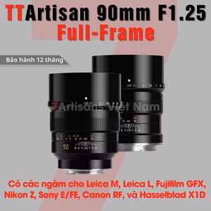 TTArtisan 90mm F1.25 Full-Frame