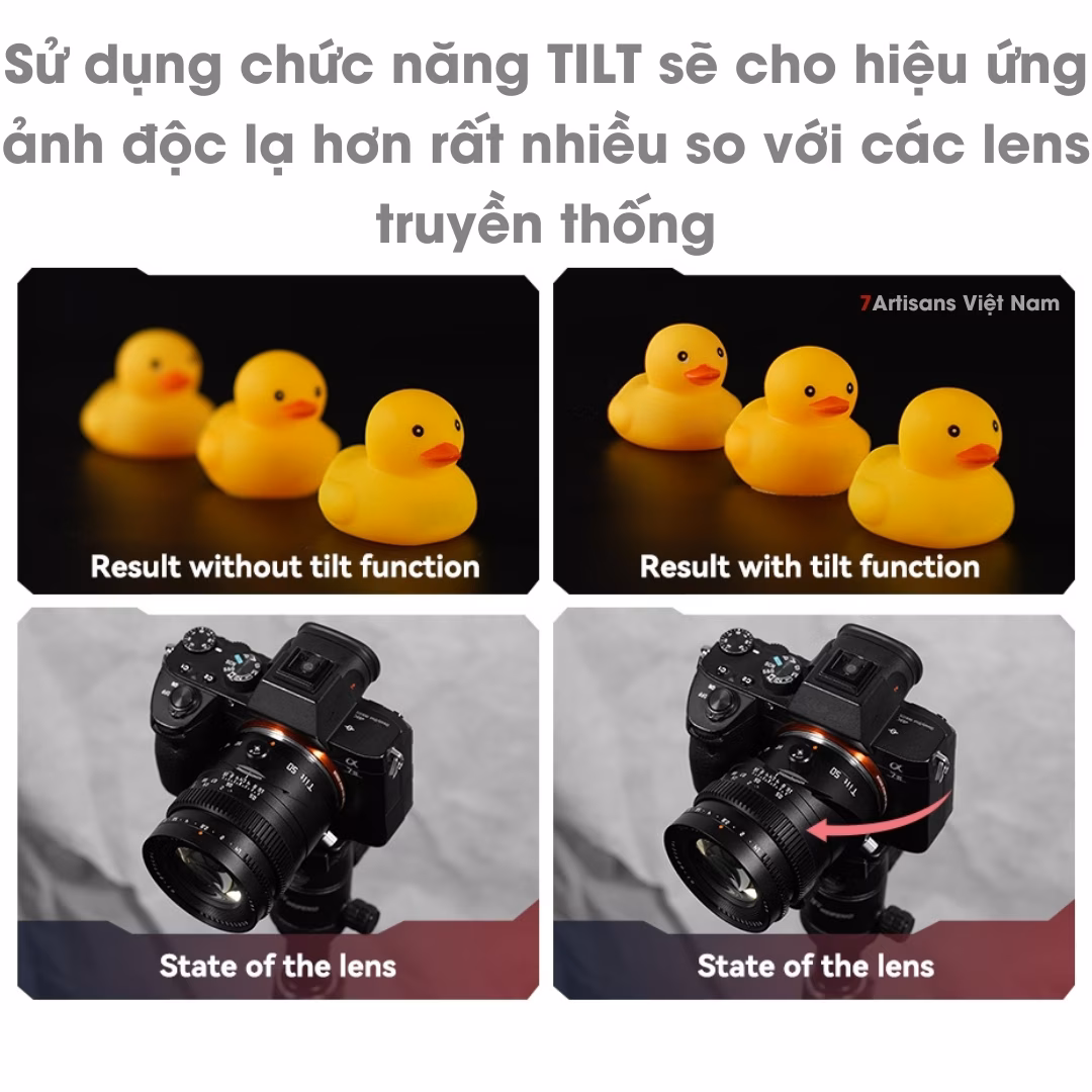 TTArtisan 50mm F1.4 TILT lens Full-Frame