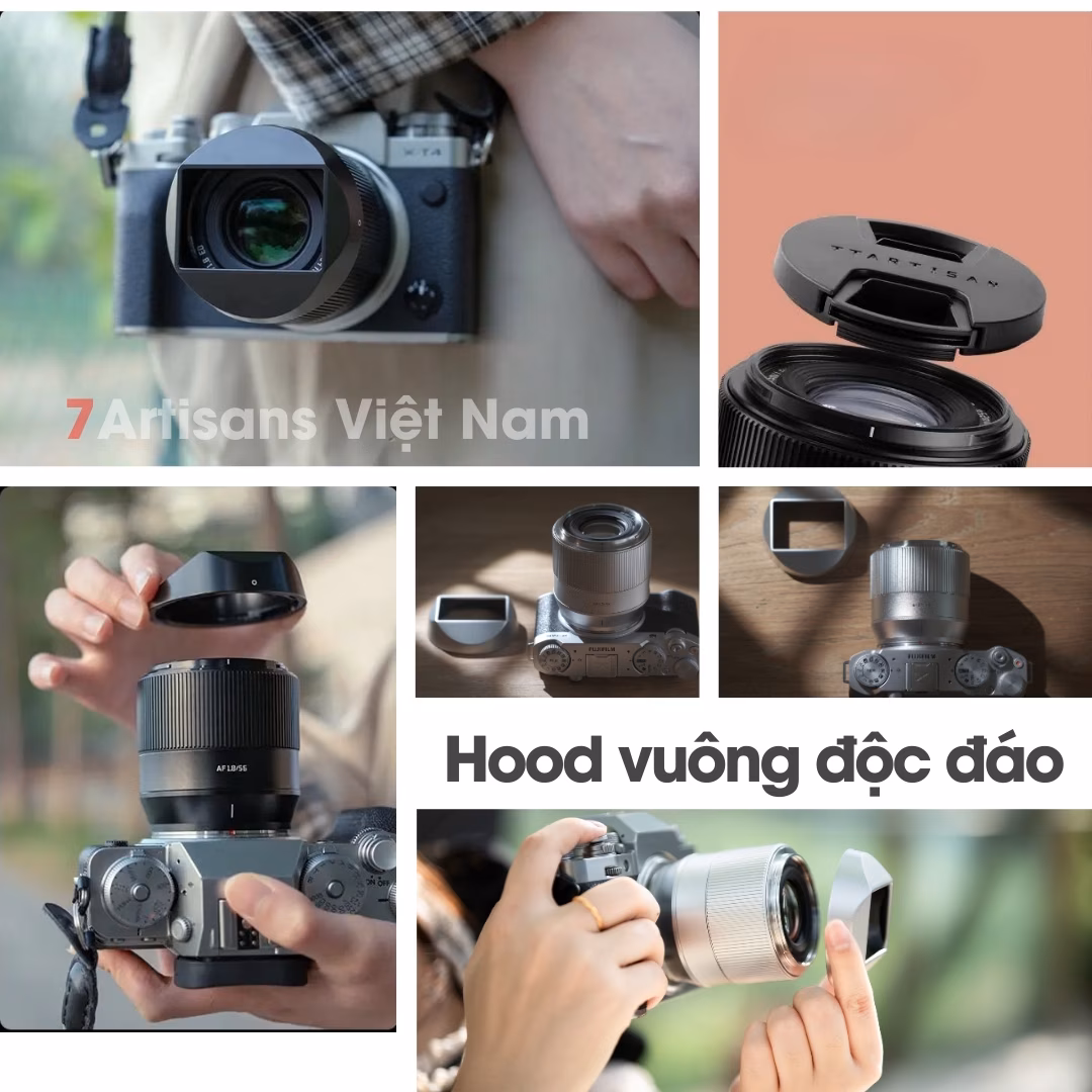 TTArtisan AF 56mm F1.8 Auto Focus – Lens chuyên chân dung lấy nét tự động