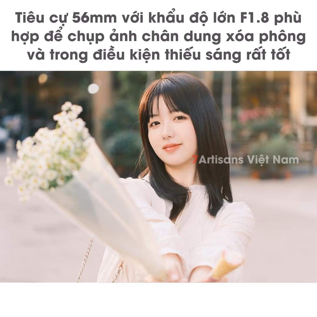 TTArtisan AF 56mm F1.8 Auto Focus – Lens chuyên chân dung lấy nét tự động