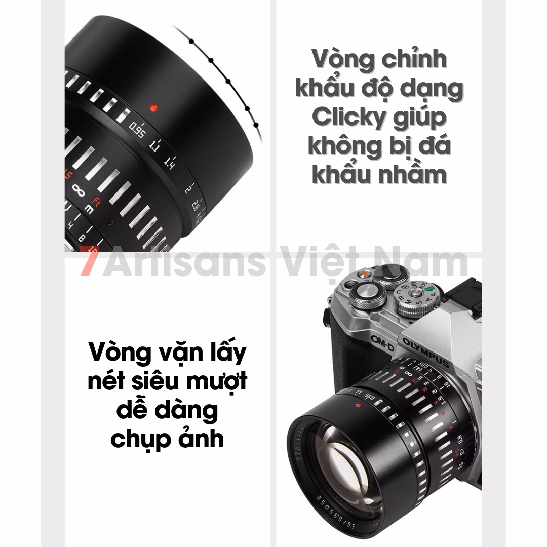 TTArtisan 50mm F0.95 – Chân dung xóa phông