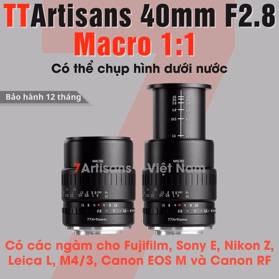TTArtisan 40mm F2.8 Macro 1:1 – Chân dung