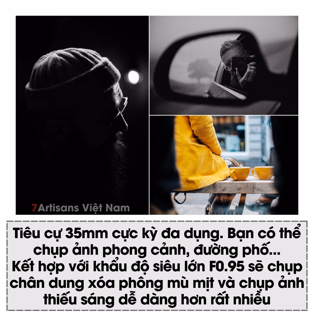 TTArtisan 35mm F0.95 – Siêu đa dụng khẩu độ lớn