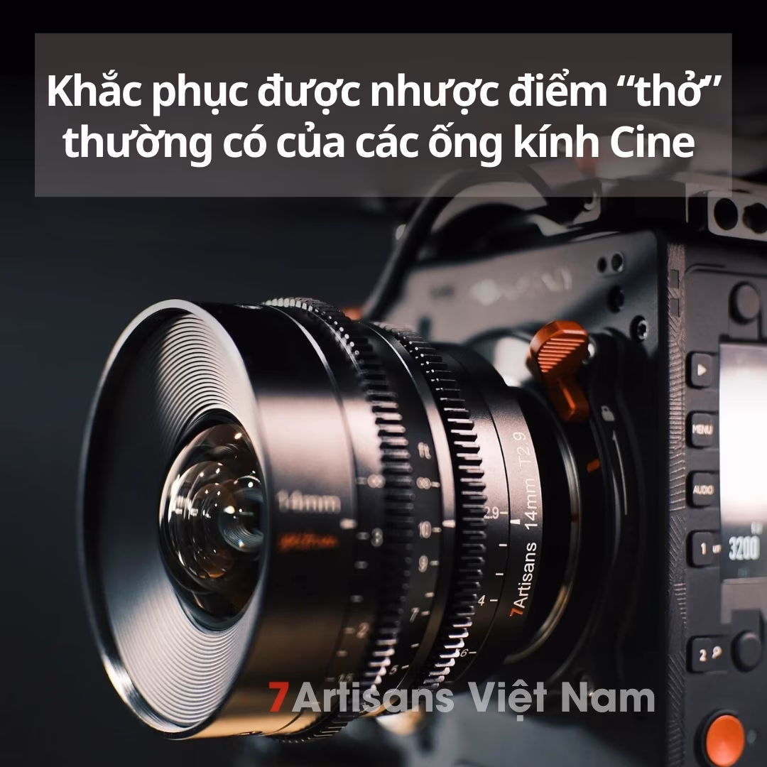 7Artisans Spectrum Cinema Lenses for Full-Frame 14mm T2.9