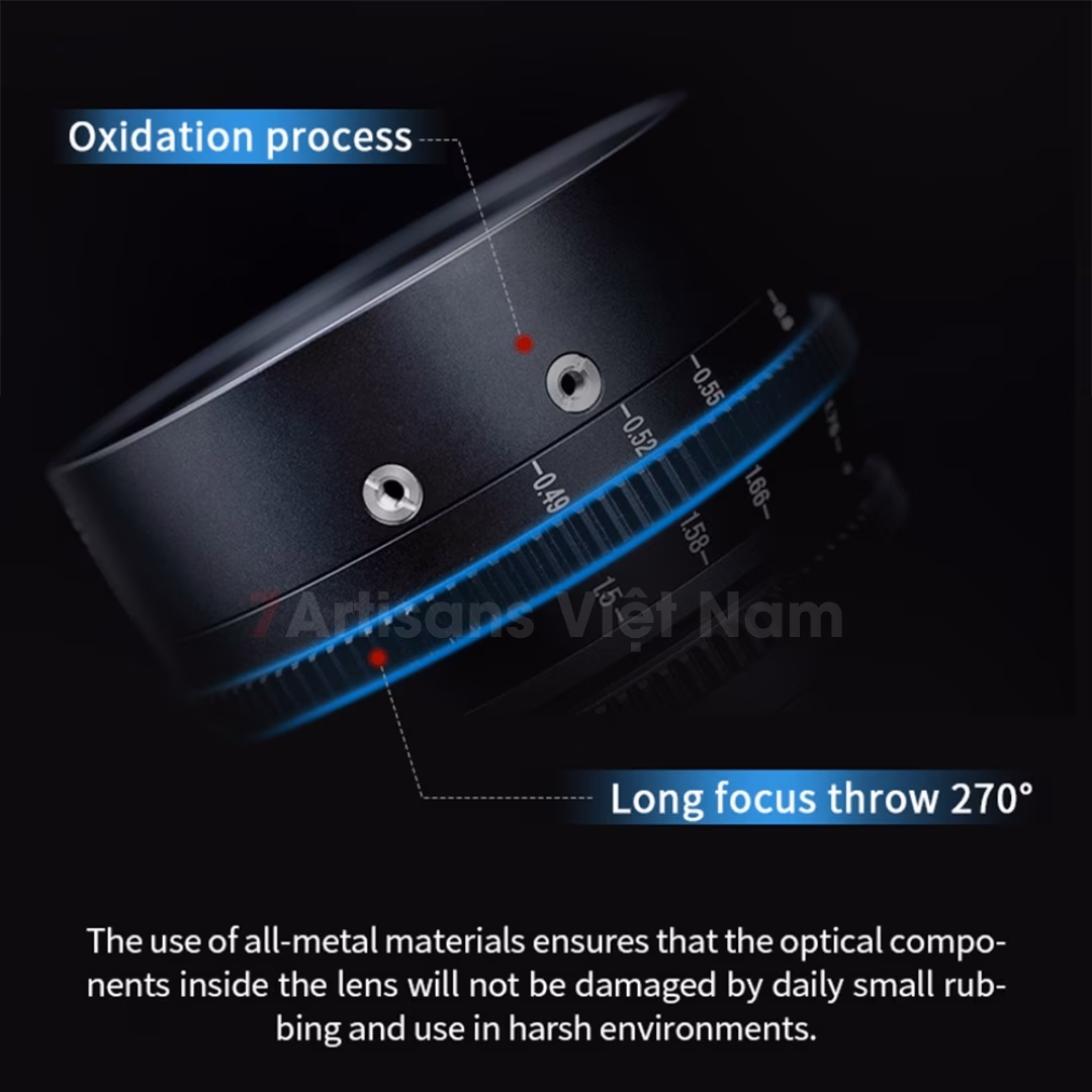 7Artisans 25mm T1.05 Vision Cine Lens