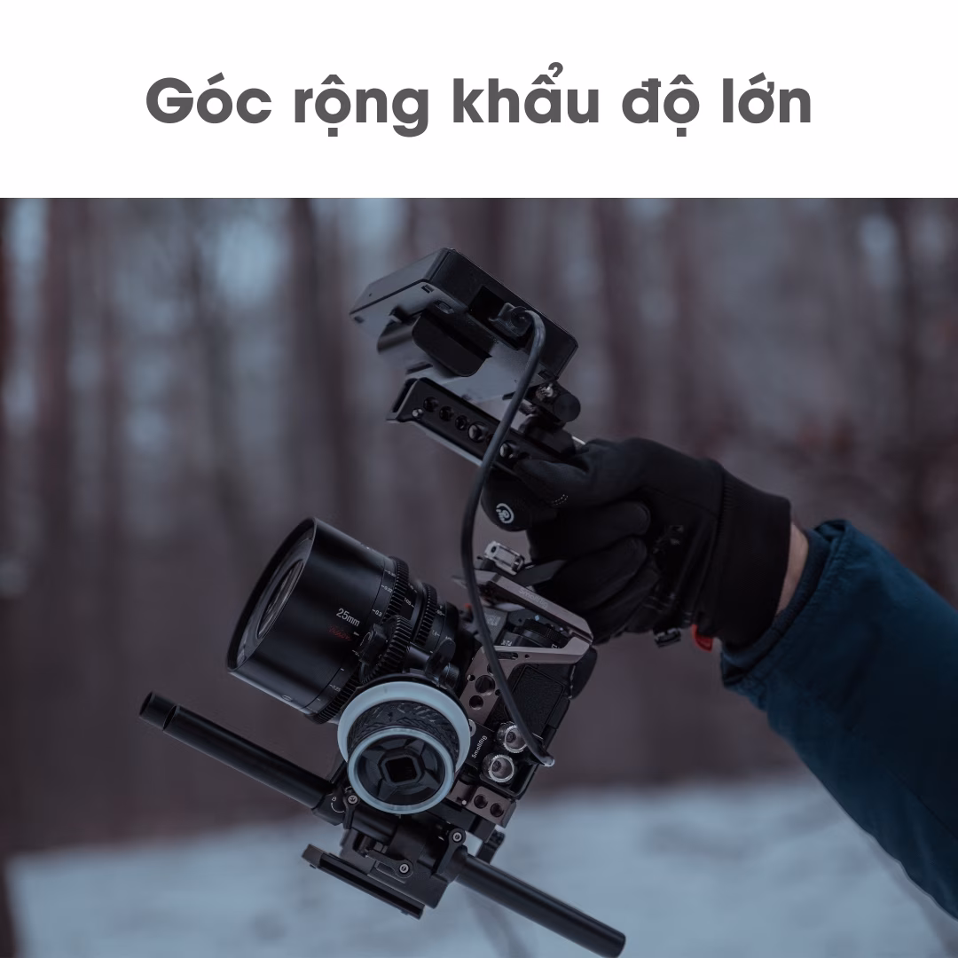 7Artisans 25mm T1.05 Vision Cine Lens