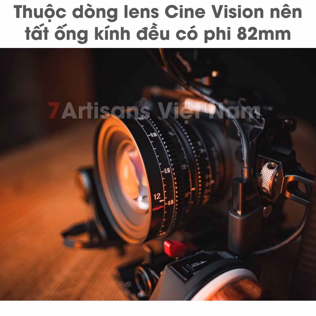 7Artisans 12mm T2.9 Vision Cine – Lens siêu rộng