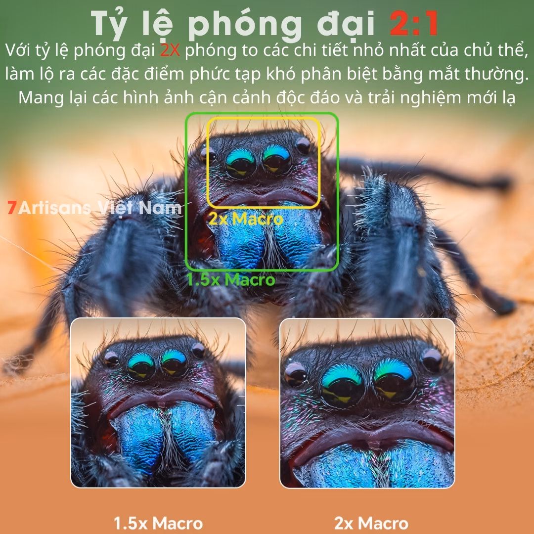 7Artisans 60mm F2.8 2X Ultra Macro 2:1