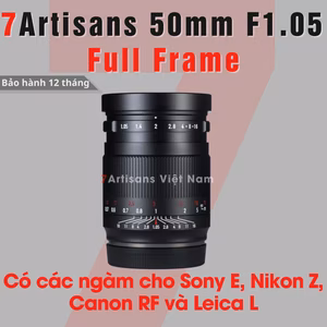 7Artisans 50mm F1.05 Full-Frame