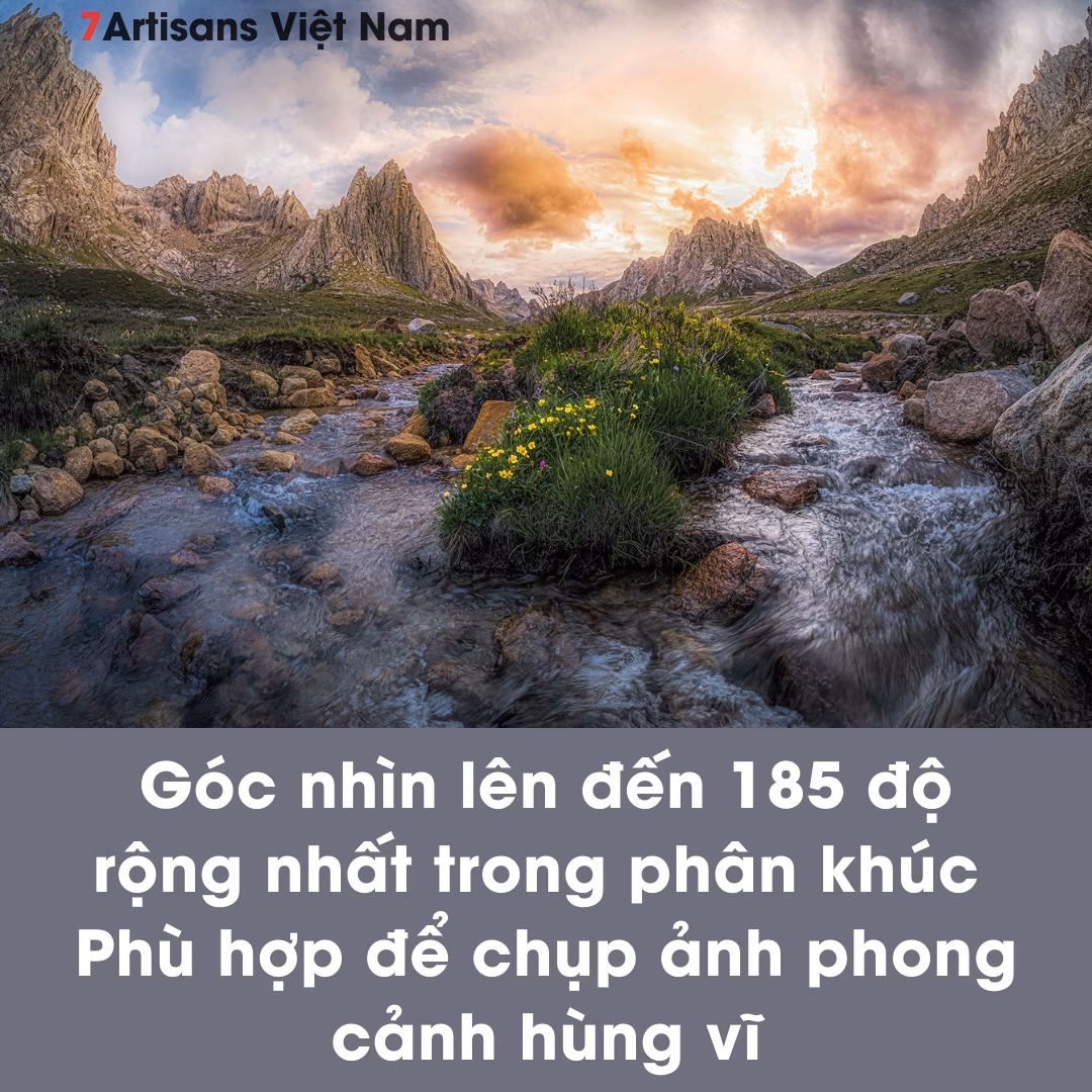 7Artisans 10mm F2.8 Fisheye Mark II cho máy ảnh Full-Frame