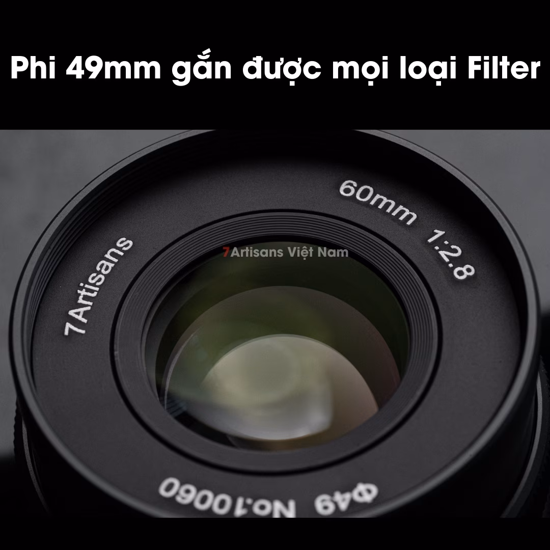 7Artisans 60mm F2.8 Mark II – Macro 1:1