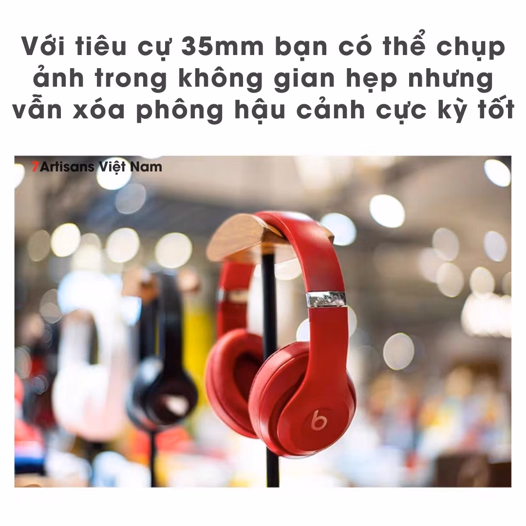 7Artisans 35mm F1.2 Mark 2 – Lens đa dụng khẩu độ lớn